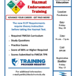 CDL Hazmat Endorsement Training